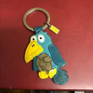 Coach Toucan Bird Key Fob